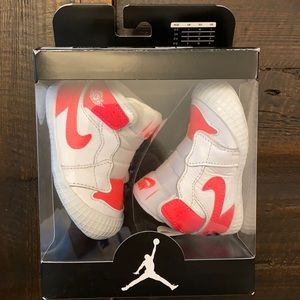 Nike Air Jordan 1 Pink Racer Crib Booties